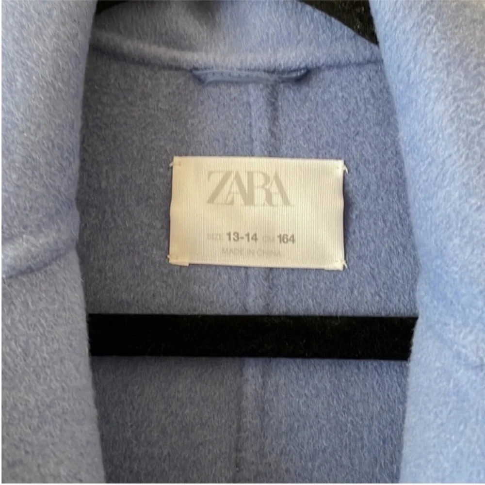 Zara Blue Kids Coat Size 13-14
